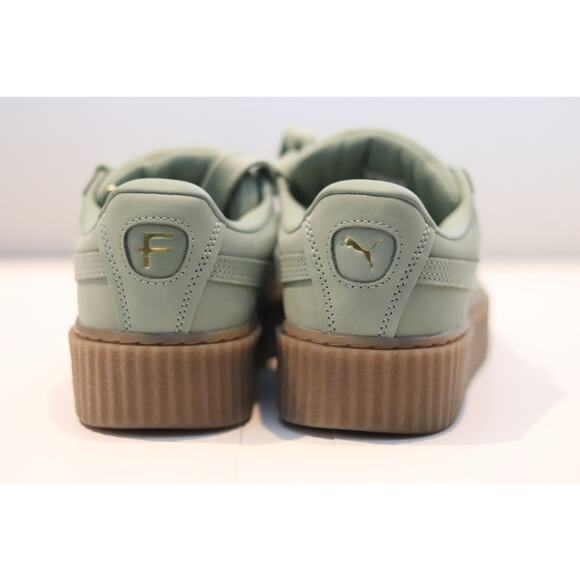 Puma Creeper Phatty Rihanna Sz 8 - Green Fog - Picture 3 of 4